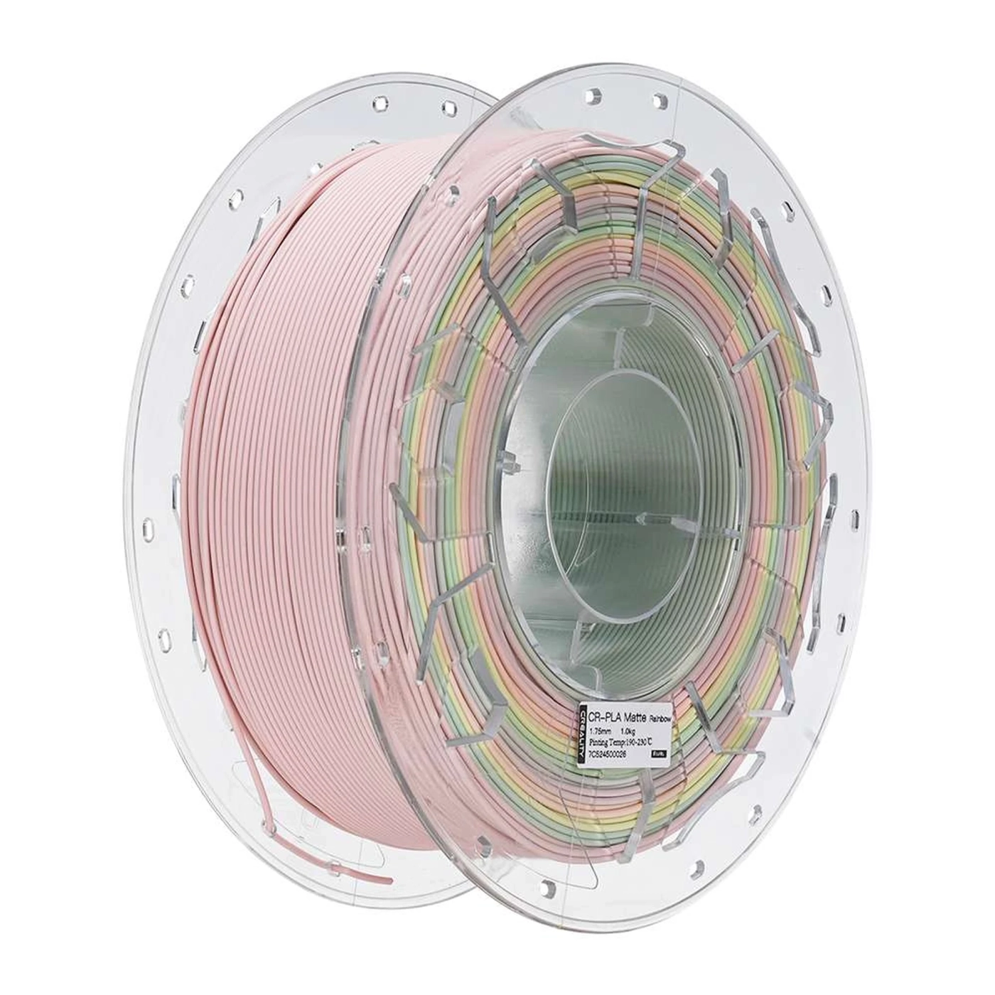 Купить PLA Filament (пластик) для 3D принтера CREALITY 1кг, 1.75мм, радужный (3301010458) - фото 1