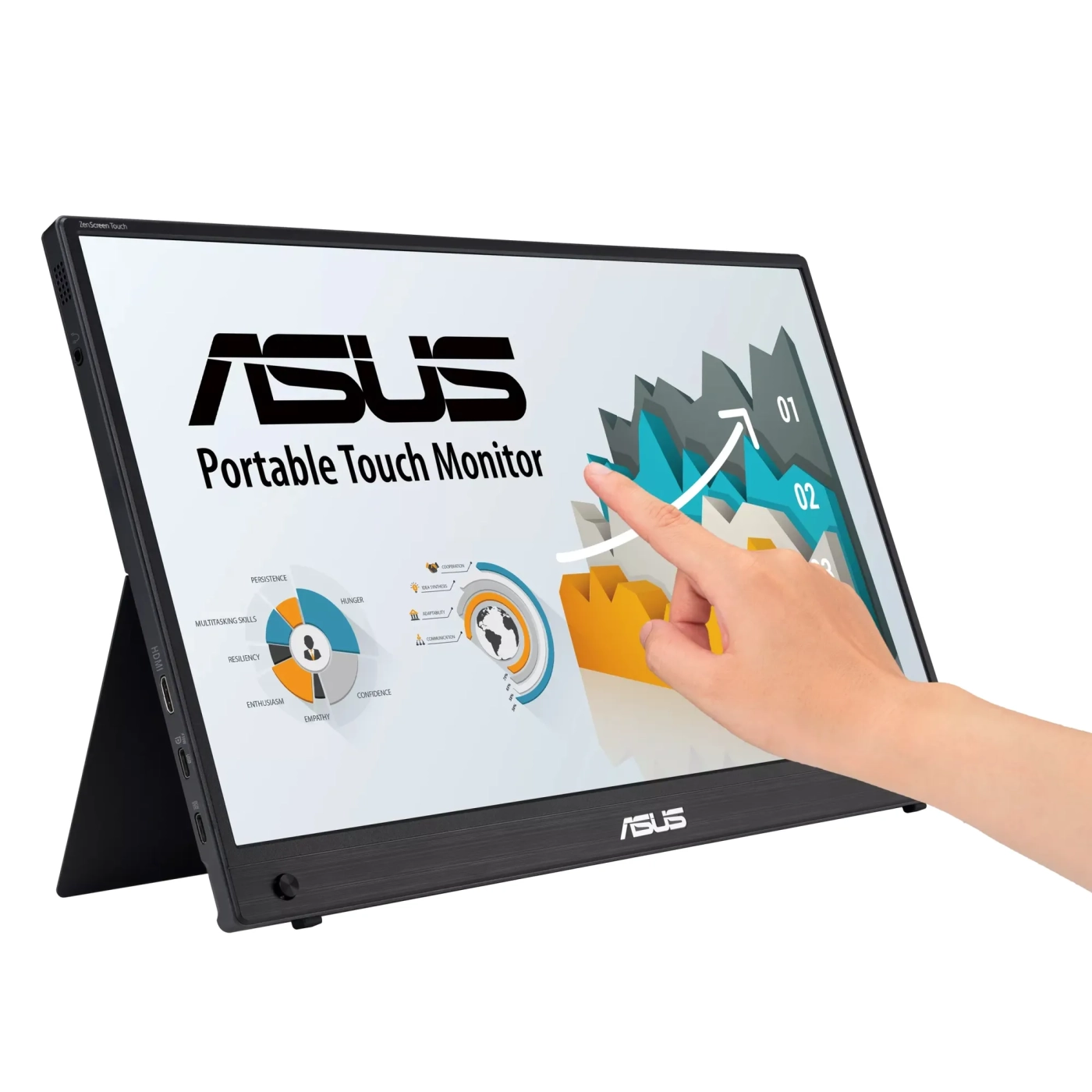 Купить Монитор 15.6" Asus ZenScreen Touch MB16AMTR (90LM04S0-B02170) - фото 7