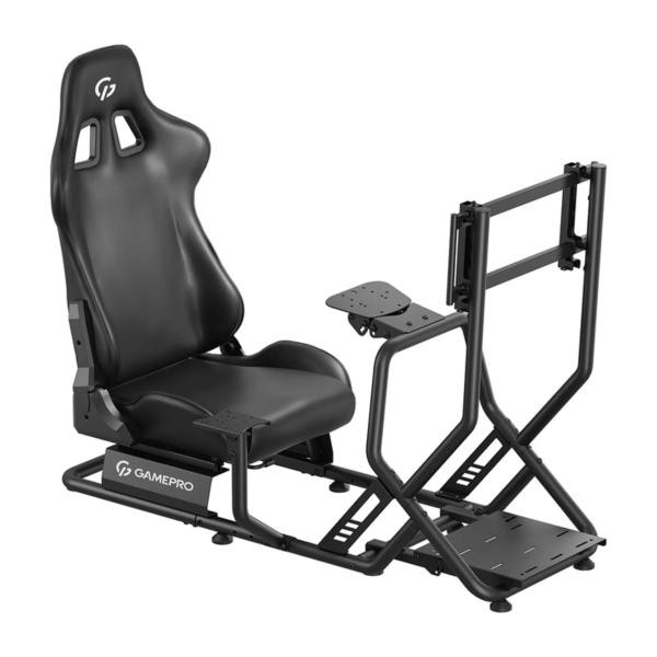 Купити Крісло для геймерів кокпіт Gamepro RS115 Black - фото 1