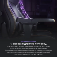Купить Кресло для геймеров Anda Seat Kaiser 4 Size L Purple Premium PVC (AD12YDDC-L-20-V-PV/C) - фото 9