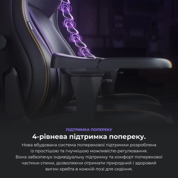 Купить Кресло для геймеров Anda Seat Kaiser 4 Size L Purple Premium PVC (AD12YDDC-L-20-V-PV/C) - фото 9