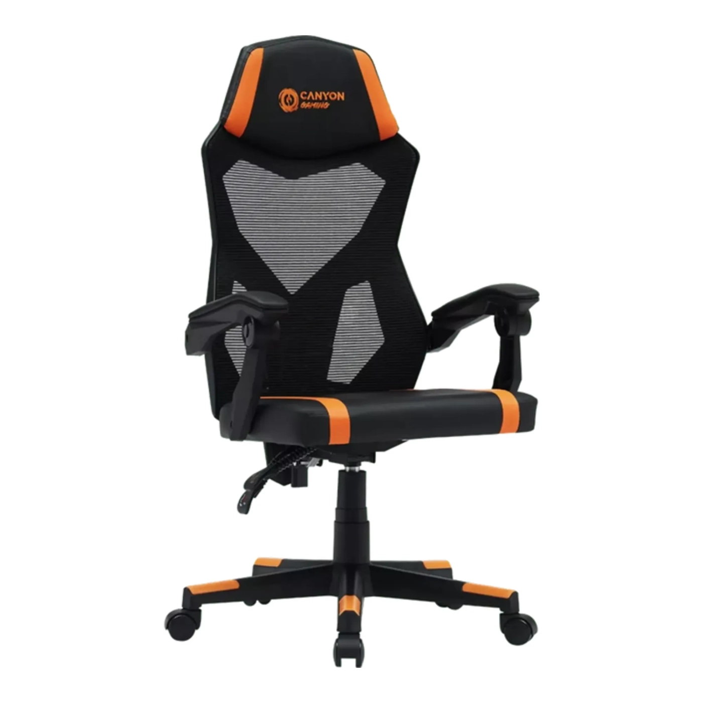 Купить Кресло для геймеров Canyon Flow MCH01 Mesh Black/Orange (CNE-MCH01) - фото 3