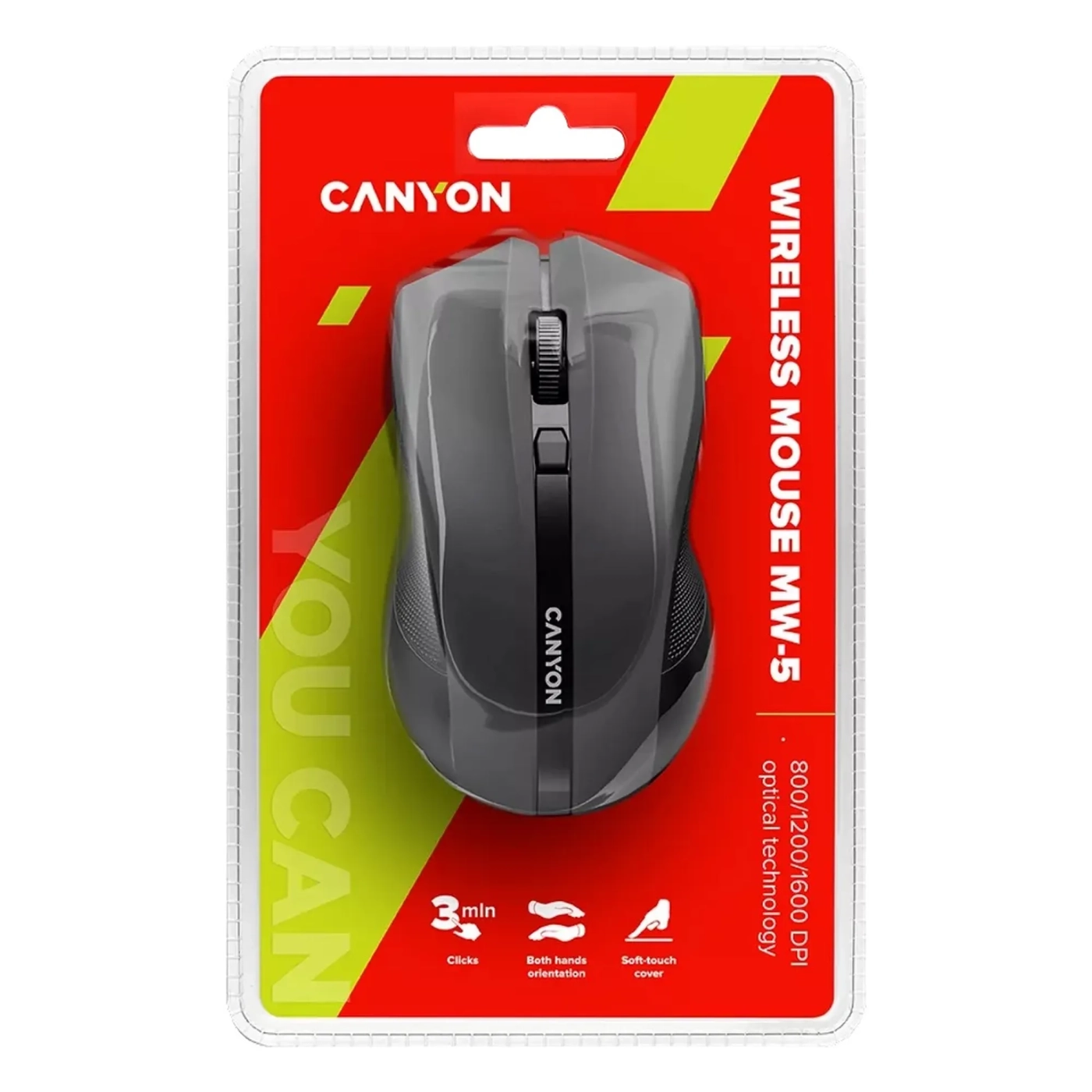 Купить Мышь Canyon MW-5 Wireless Black (CNE-CMSW05B) - фото 4