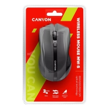 Купить Мышь Canyon MW-5 Wireless Black (CNE-CMSW05B) - фото 4