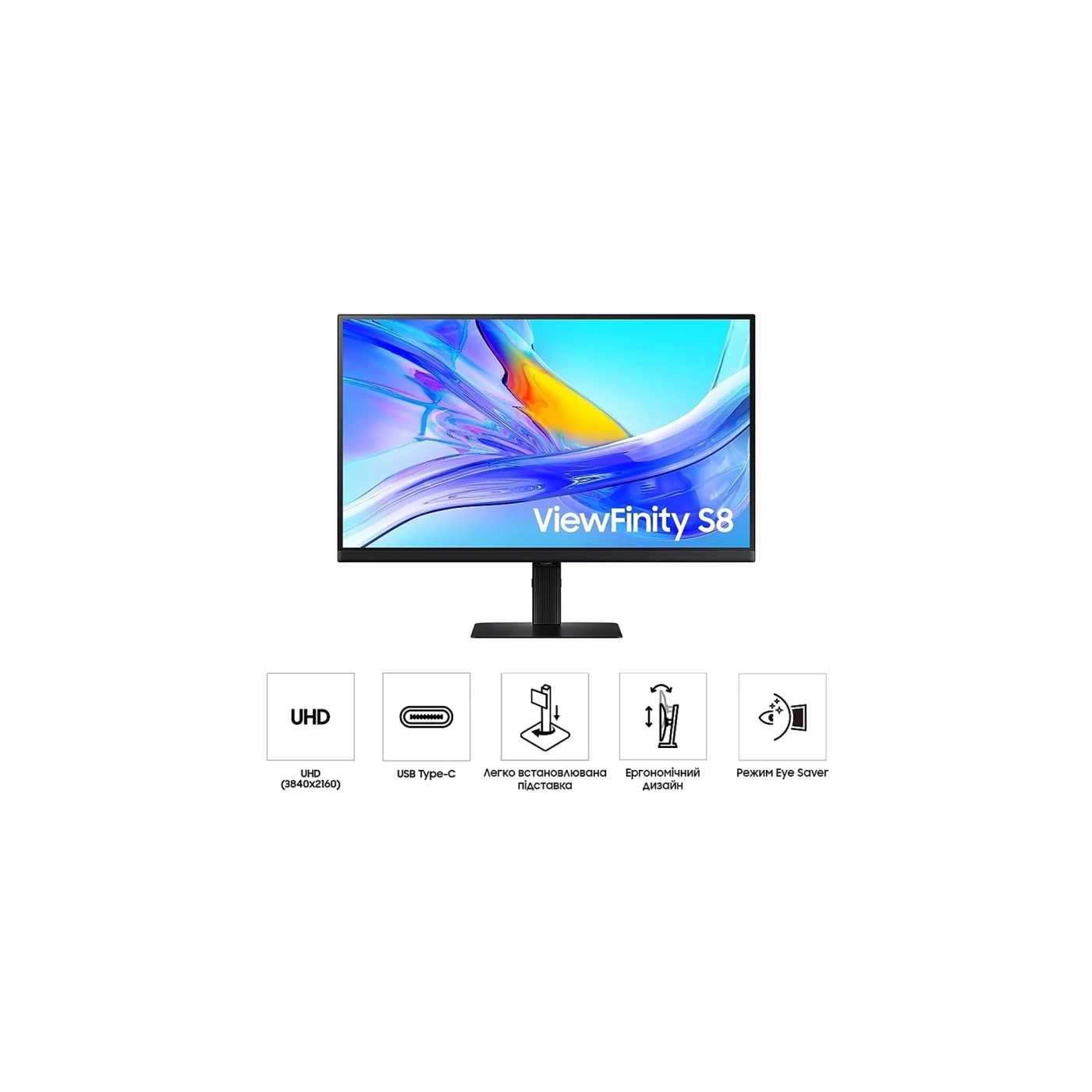 Купить Монитор 27" Samsung ViewFinity HRM S80UD (LS27D804UAIXCI) - фото 16