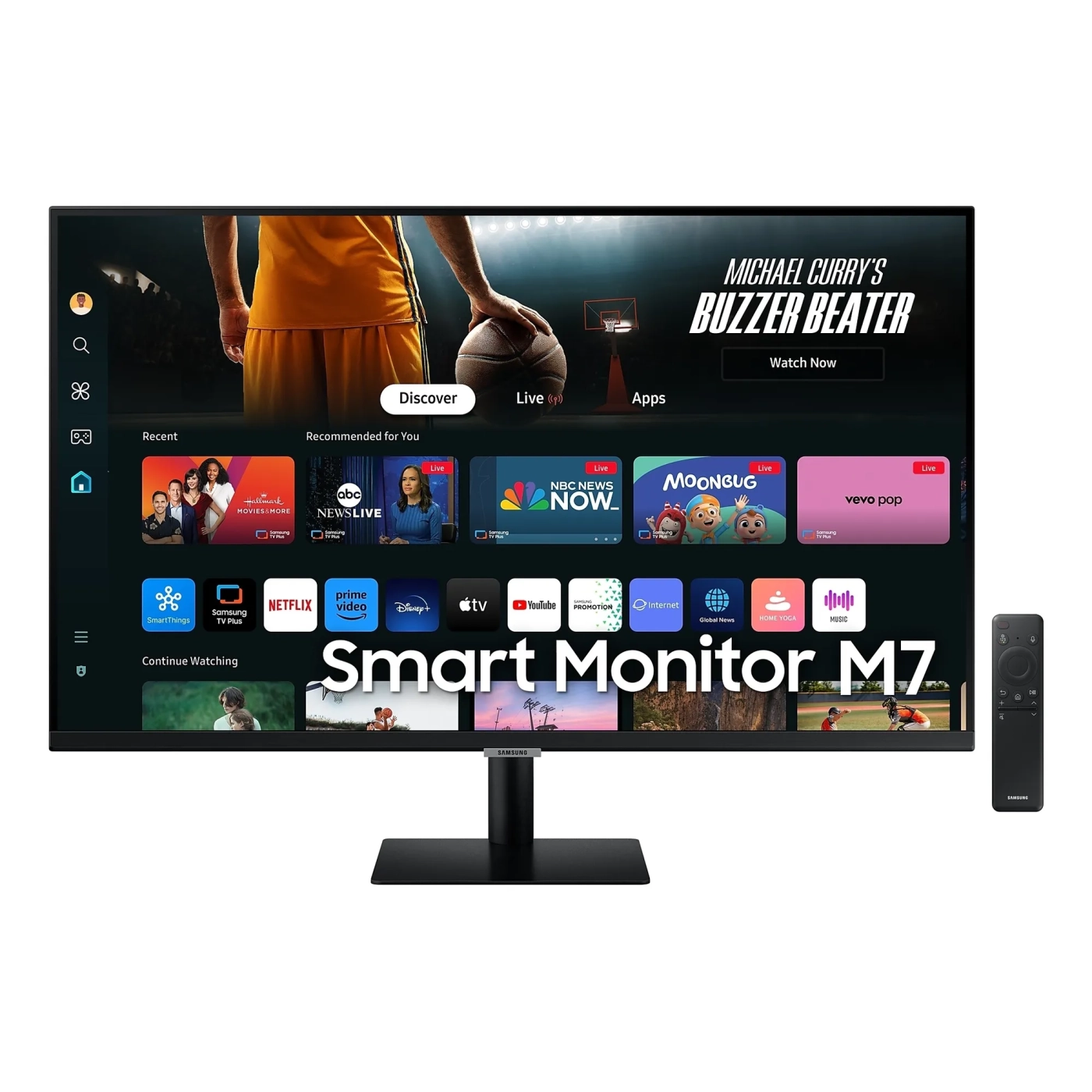 Купити Монітор 32" Samsung Smart M70D (LS32DM702UIXUA) - фото 2