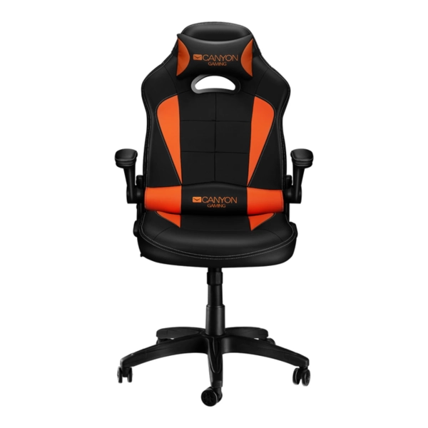 Купити Крісло для геймерів Canyon Vigil Black/Orange (CND-SGCH2) - фото 1
