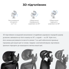 Купити Крісло для геймерів Anda Seat X-Air Mega Size XL Mesh Space Black (AD-WY-01-BBB) - фото 7