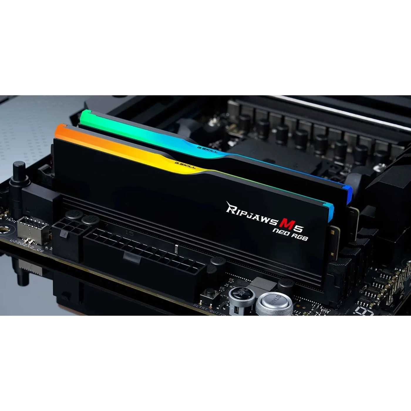 Купить Модуль памяти G.Skill Ripjaws M5 Neo RGB Black DDR5-6000 64GB (2x32GB) (F5-6000J3040G32GX2-RM5NRK) - фото 5
