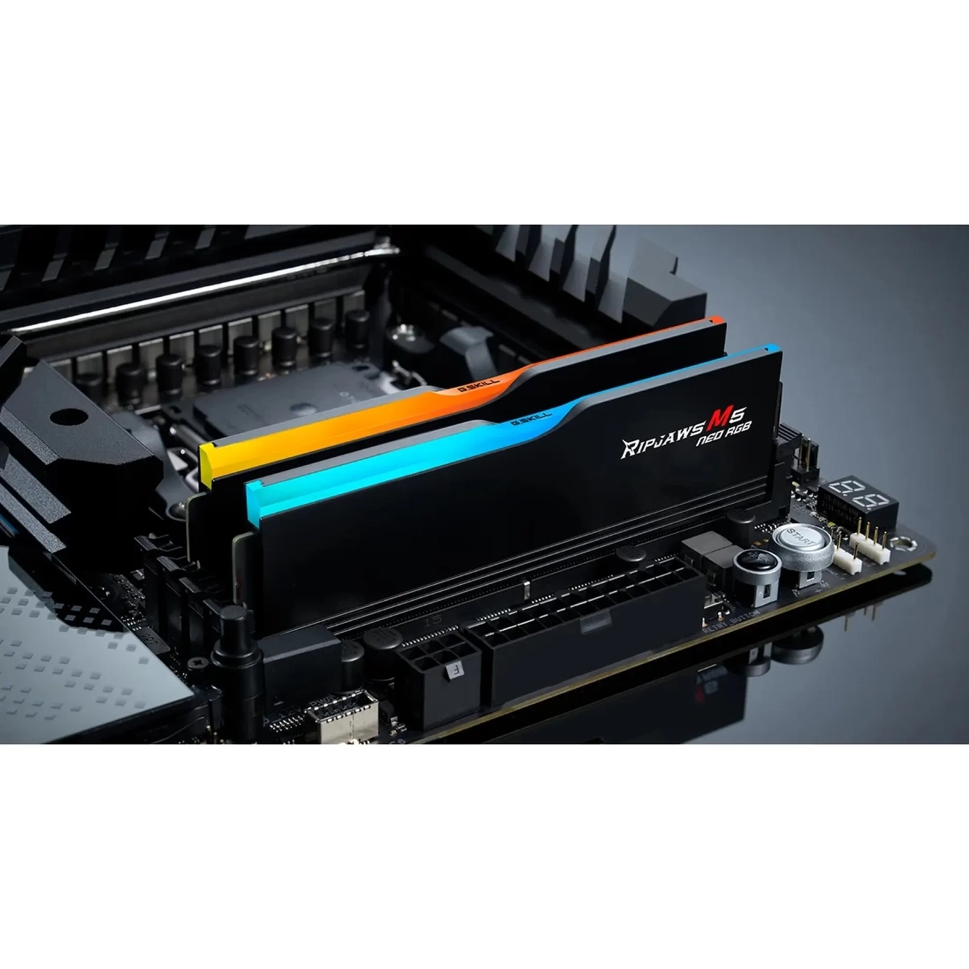 Купить Модуль памяти G.Skill Ripjaws M5 Neo RGB Black DDR5-6000 64GB (2x32GB) (F5-6000J3040G32GX2-RM5NRK) - фото 6