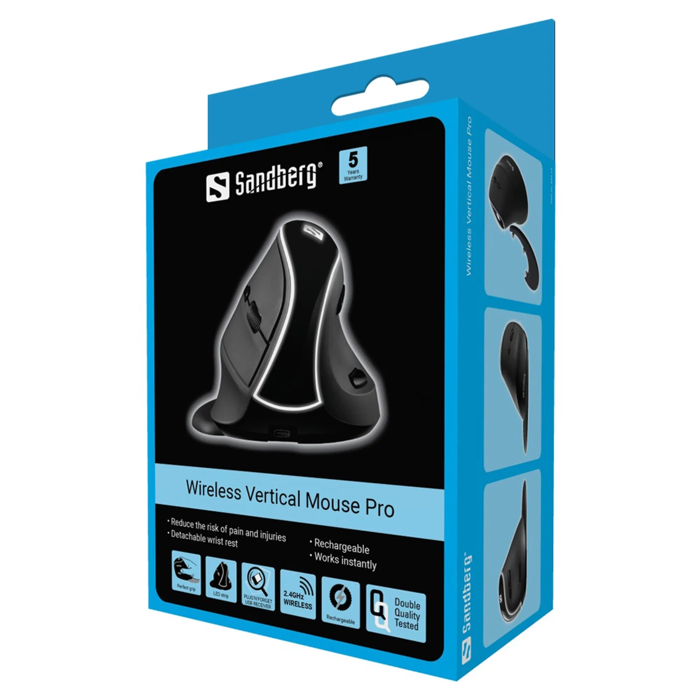 Купить Мышь Sandberg Wireless Pro Black (630-13) - фото 5