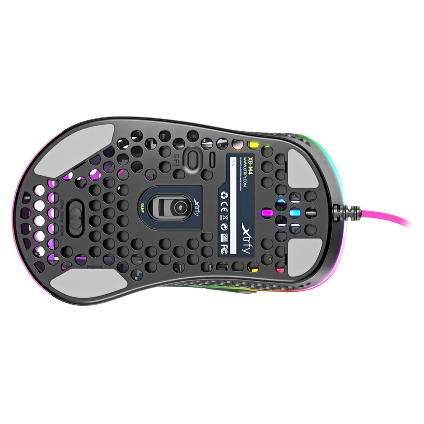 Купить Мышь Xtrfy M4 RGB Pink (XG-M4-RGB-PINK) - фото 7