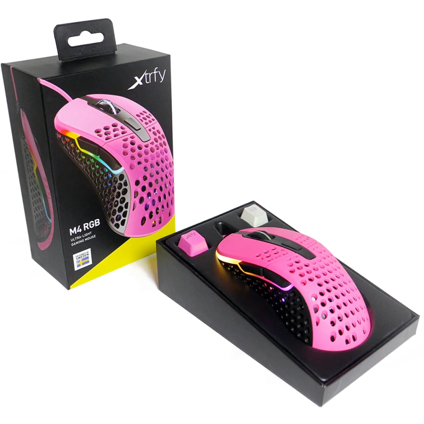 Купить Мышь Xtrfy M4 RGB Pink (XG-M4-RGB-PINK) - фото 8