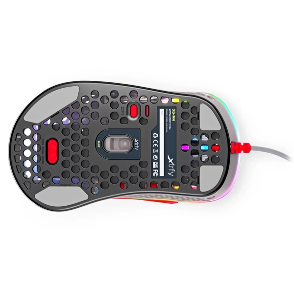 Купити Миша Xtrfy M4 RGB Retro Grey (XG-M4-RGB-RETRO) - фото 7