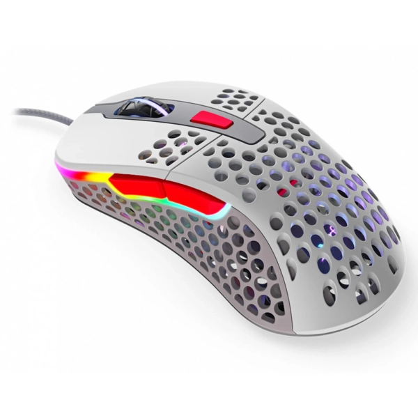 Купити Миша Xtrfy M4 RGB Retro Grey (XG-M4-RGB-RETRO) - фото 1