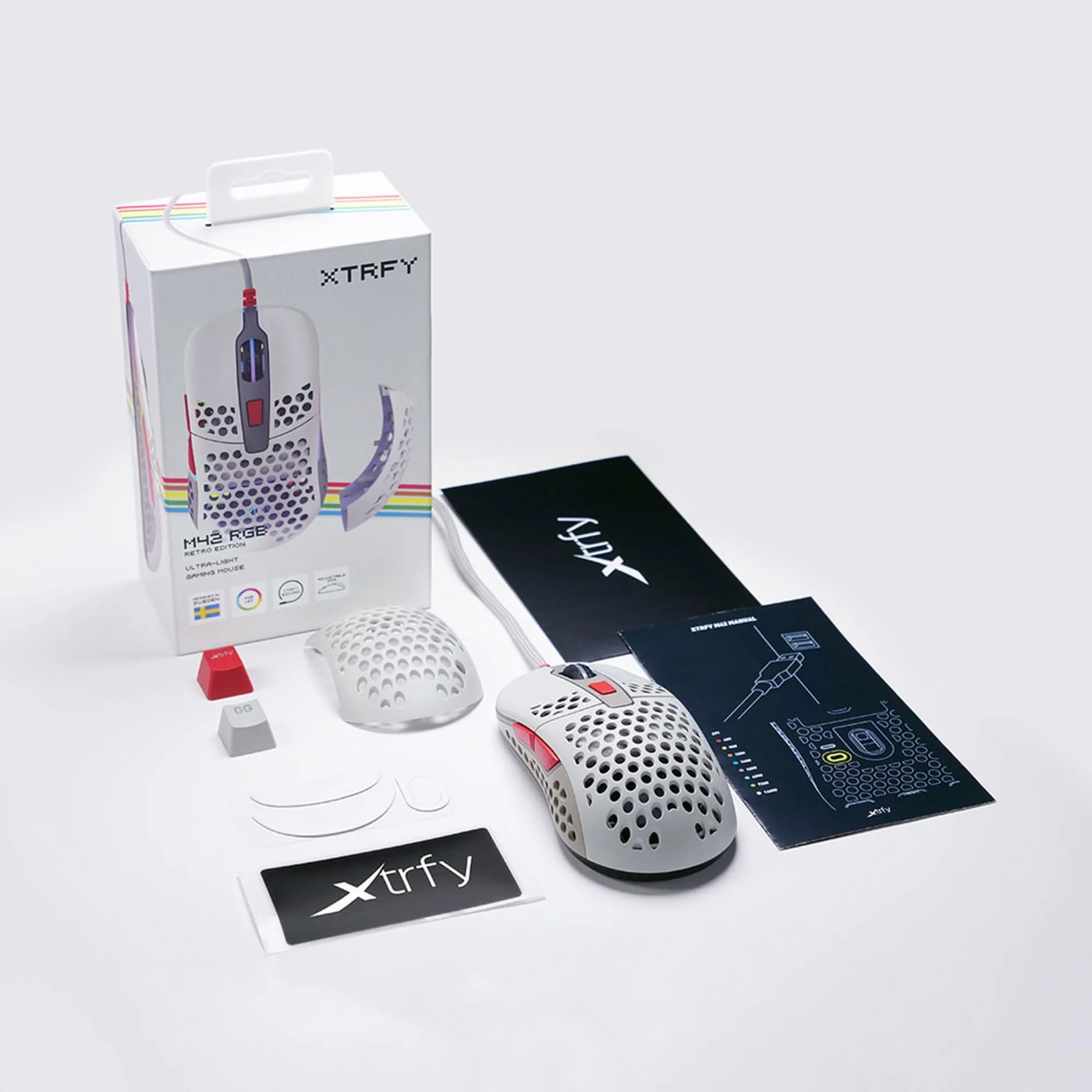 Купити Миша Xtrfy M42 RGB Retro (XG-M42-RGB-RETRO) - фото 8