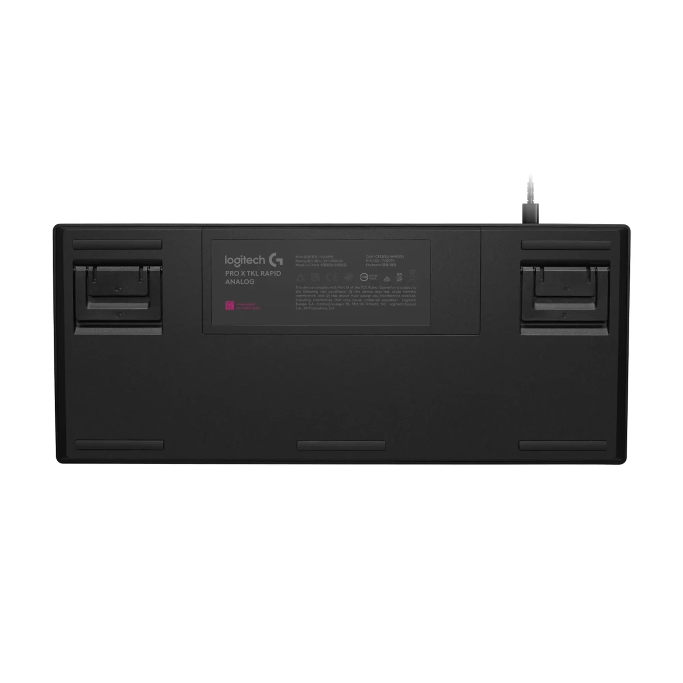 Купити Клавіатура Logitech G PRO X TKL RAPID Black (920-013233) - фото 4