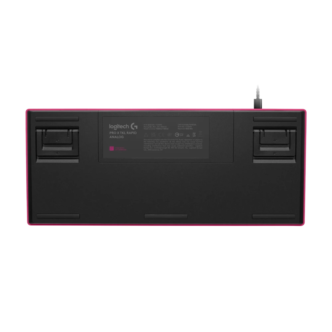 Купити Клавіатура Logitech G PRO X TKL RAPID Magenta (920-013253) - фото 4