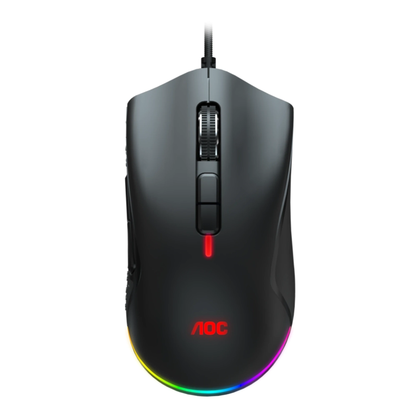 Купити Мишка AOC GM530 RGB PMW3389 Kailh switch USB Black (GM530B) - фото 1