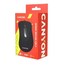 Купити Мишка Canyon CNE-CMS2 Black USB - фото 3