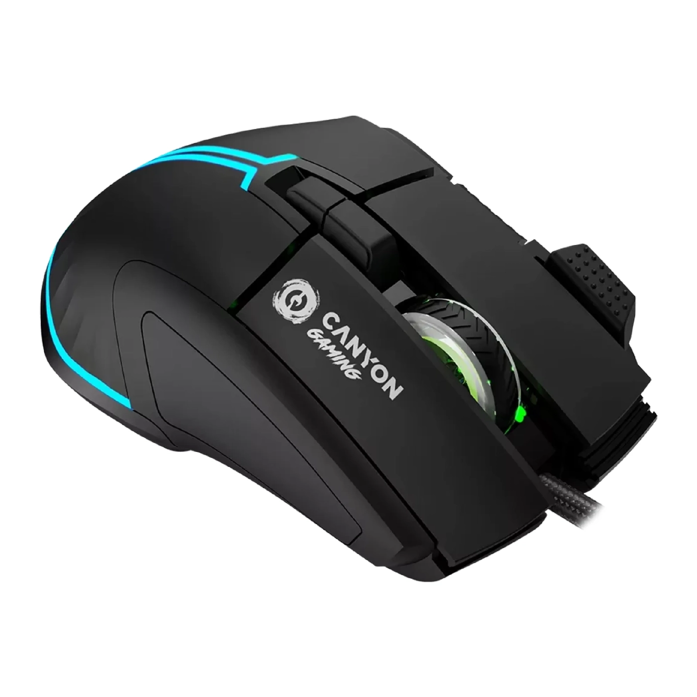 Купити Мишка Canyon Fortnax GM-636 RGB USB Black (CND-SGM636B) - фото 3