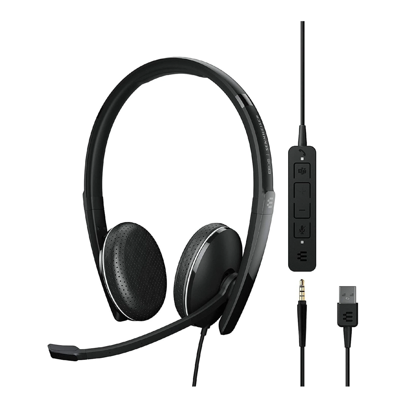 Купити Навушники Epos Adapt 165T II USB Black (1000902) - фото 1