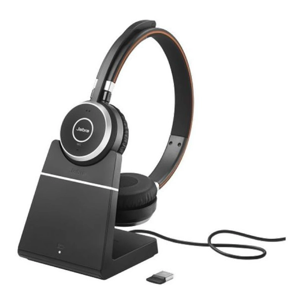 Купити Навушники Jabra Evolve 65 SE Link380a UC Stereo + with charging base (6599-833-499) - фото 1