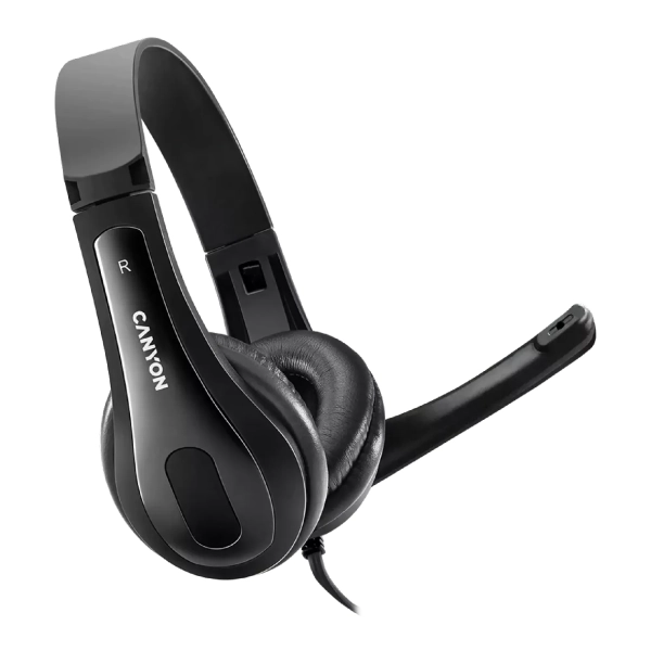 Купить Наушники Canyon CHSU-1 USB Black (CNS-CHSU1B) - фото 1