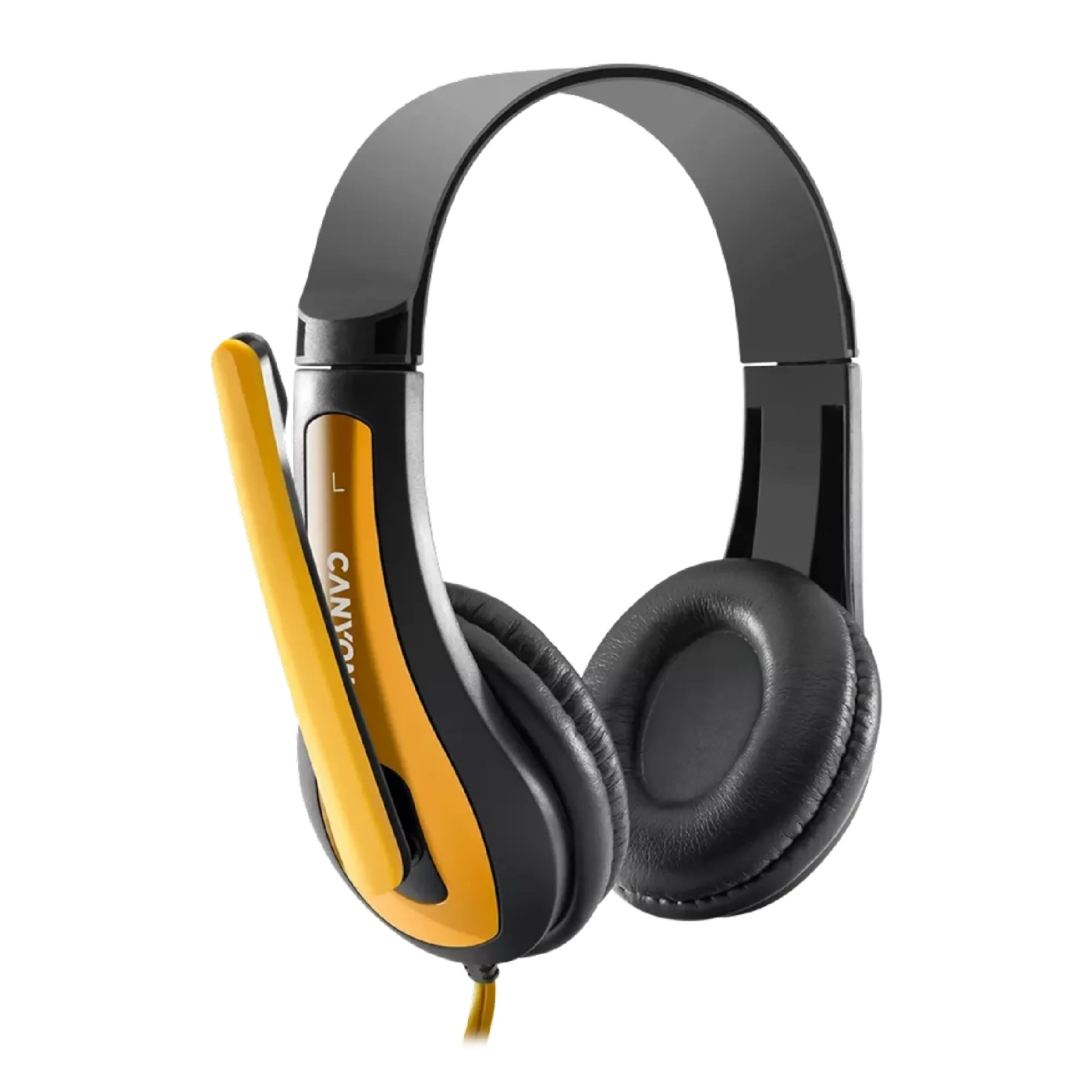 Купить Наушники Canyon HSC1 Black/Yellow (CNS-CHSC1BY) - фото 1