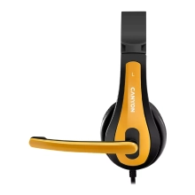Купить Наушники Canyon HSC1 Black/Yellow (CNS-CHSC1BY) - фото 3