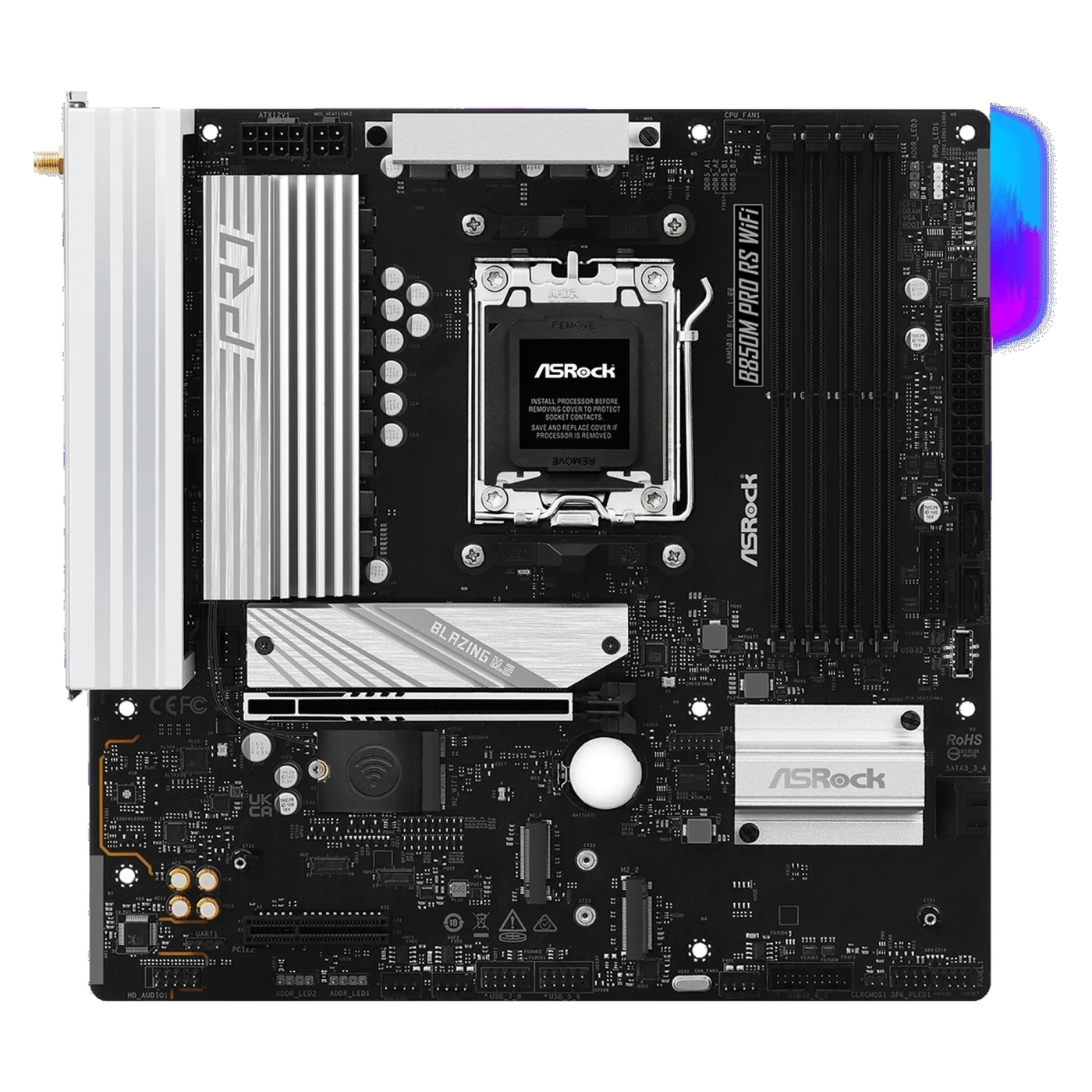 Купить Материнская плата ASRock B850M Pro RS WiFi - фото 2