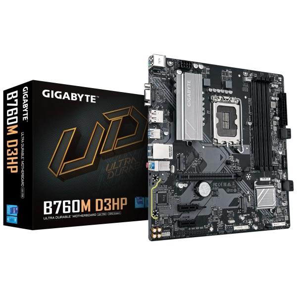 Купить Материнская плата Gigabyte B760M D3HP - фото 4