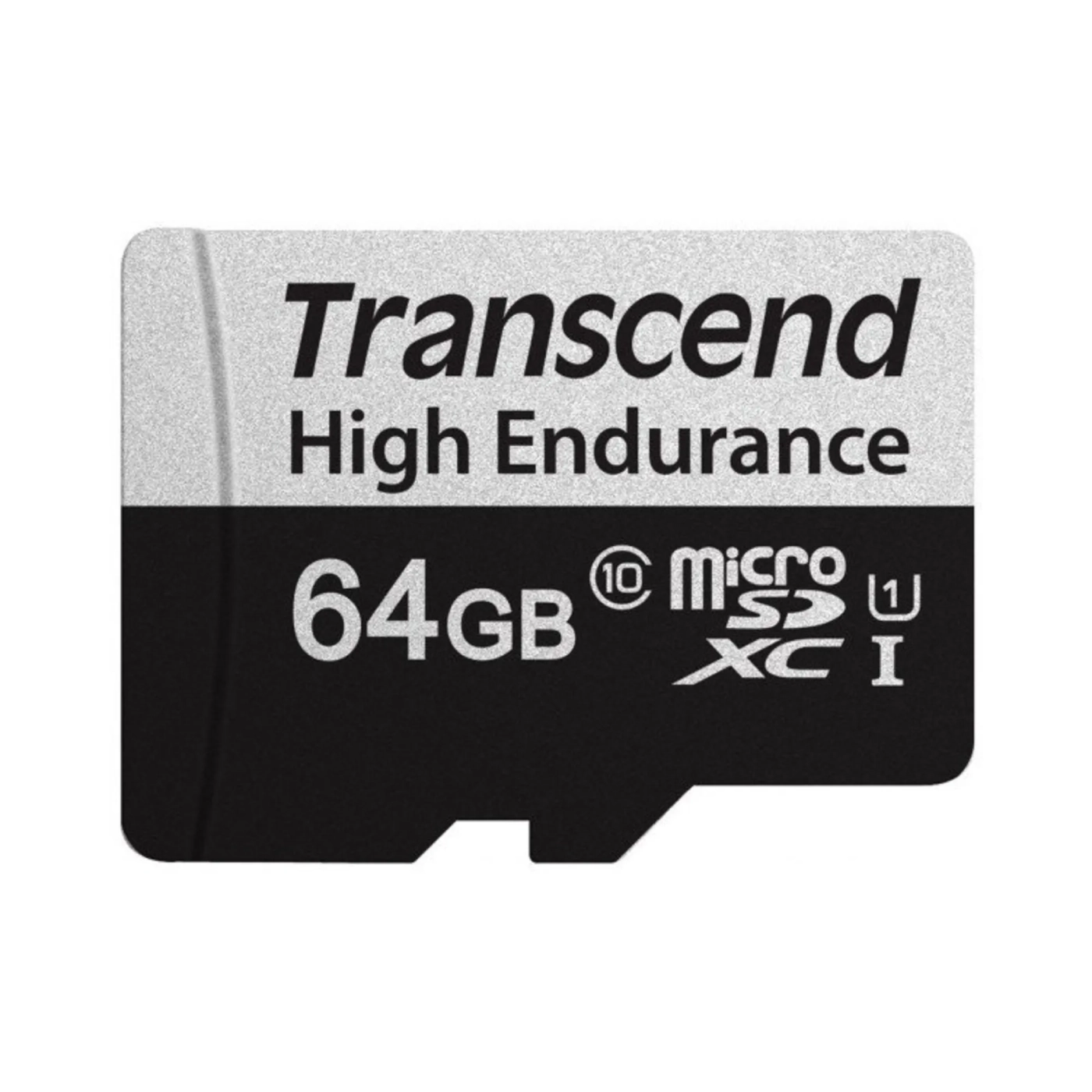 Купити Карта пам'яті Transcend microSD 64GB C10 UHS-I U1 High Endurance (85TB) (TS64GUSD350V) - фото 2
