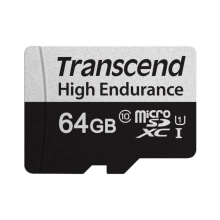 Купити Карта пам'яті Transcend microSD 64GB C10 UHS-I U1 High Endurance (85TB) (TS64GUSD350V) - фото 3