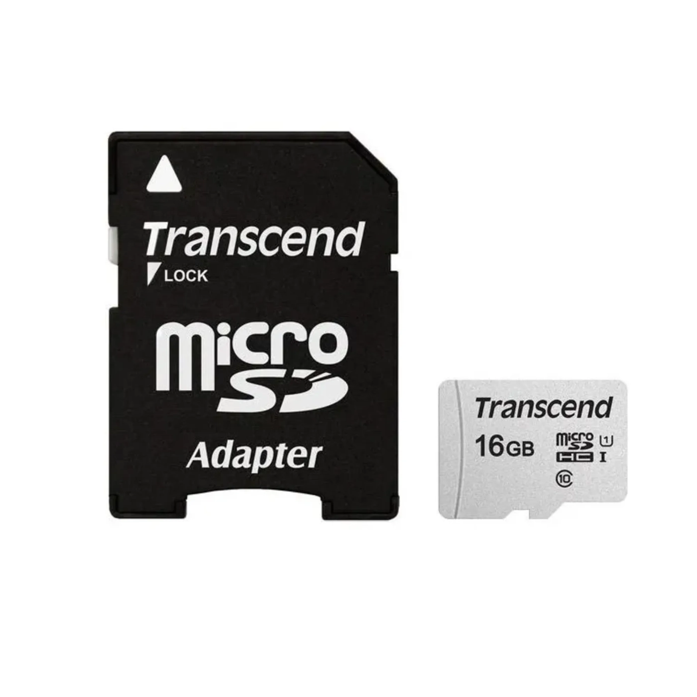 Купити Карта пам'яті Transcend microSDHC 16GB C10 16GB UHS-I R95/W10MB/s (TS16GUSD300S-A) - фото 1