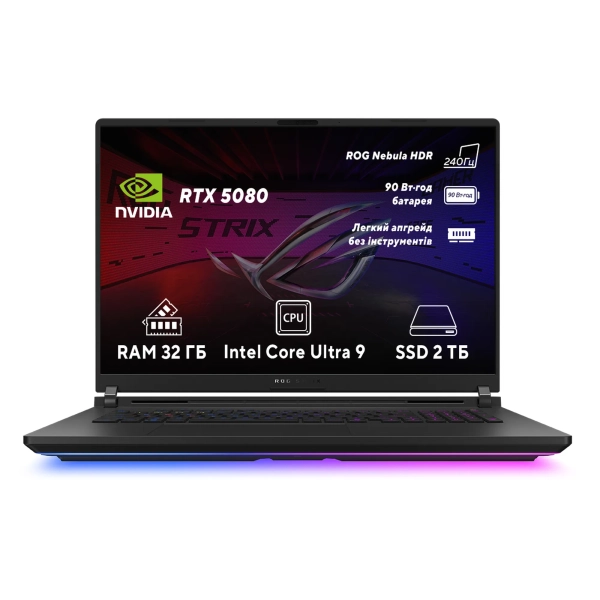 Купити Ноутбук ASUS ROG Strix SCAR 18 (2025) G835LW-SA083W (90NR0LI1-M003L0) - фото 1
