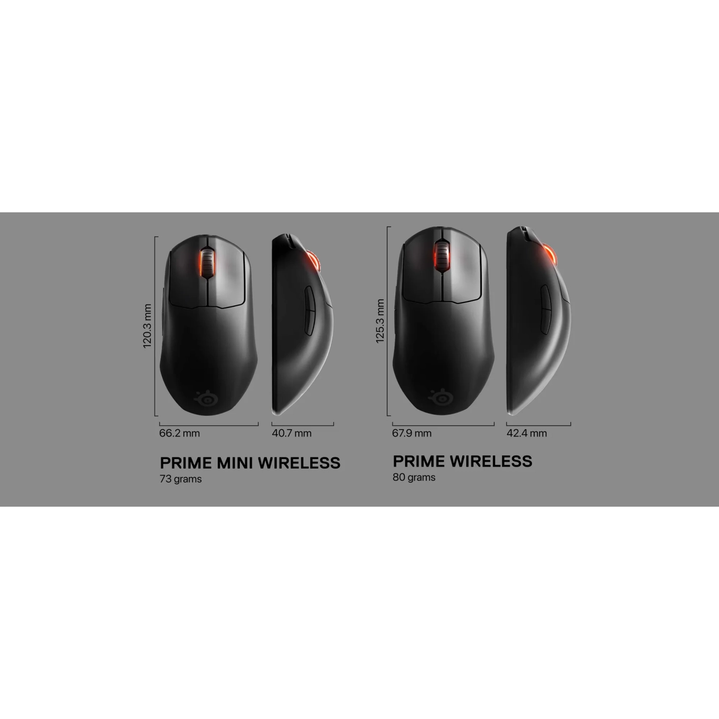 Купить Мышь SteelSeries Prime Mini Wireless (62426) - фото 9
