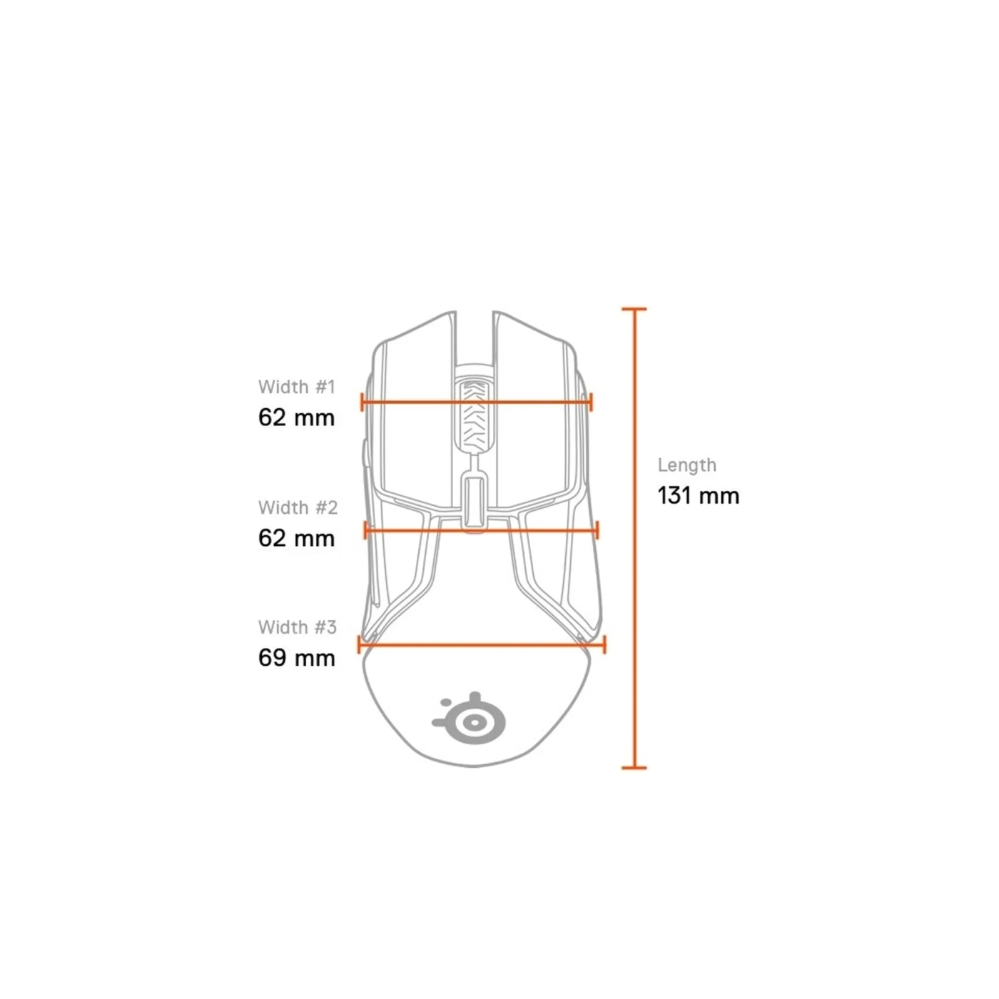 Купити Мишка SteelSeries Rival 650 Wireless (62456) - фото 14