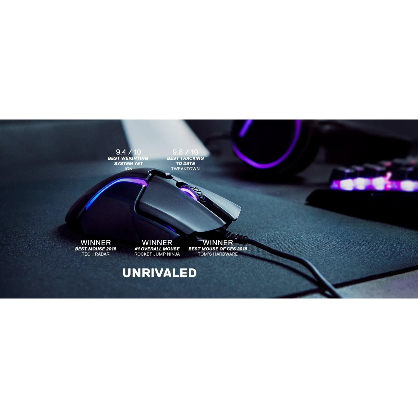 Купити Мишка SteelSeries Rival 600 (62446) - фото 5