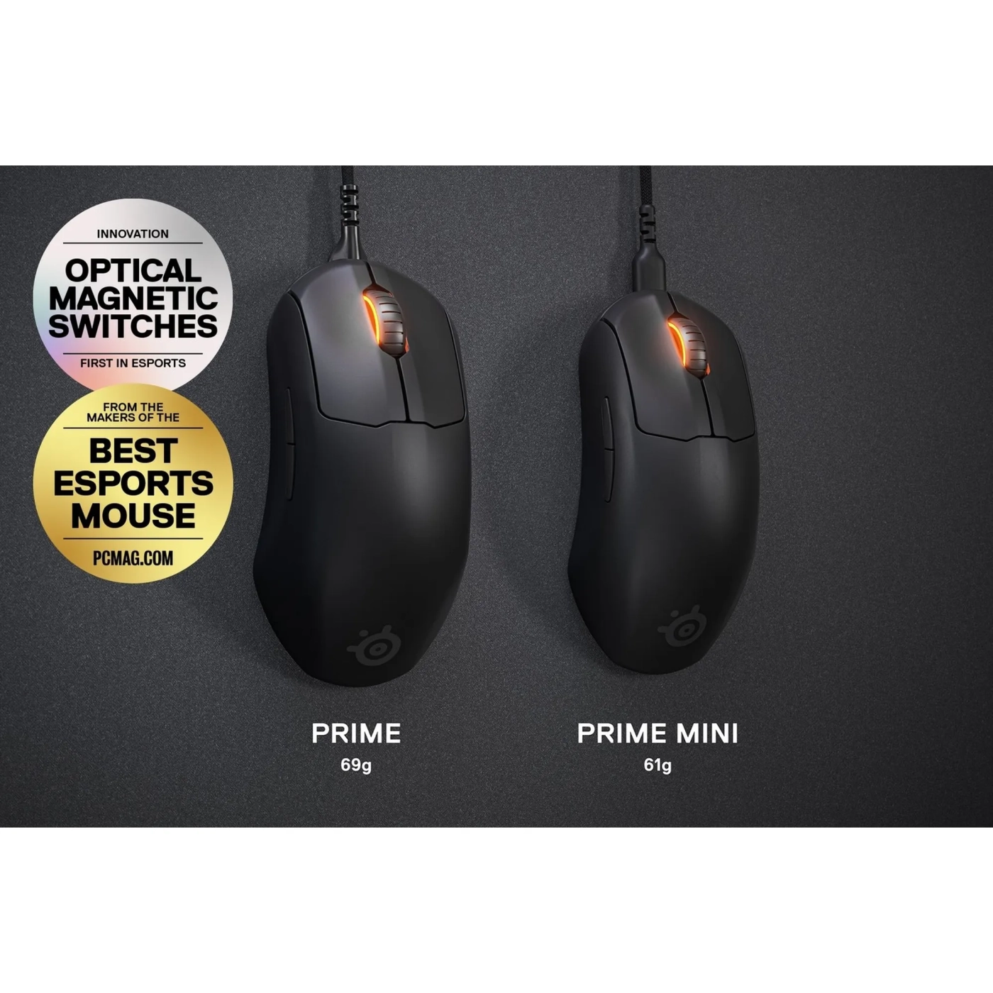 Купить Мышь SteelSeries Prime Mini (62421) - фото 5