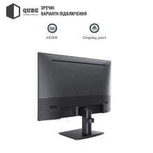 Купити Монітор 23.8" QUBE V24F100-IPS FHD 100Hz - фото 5