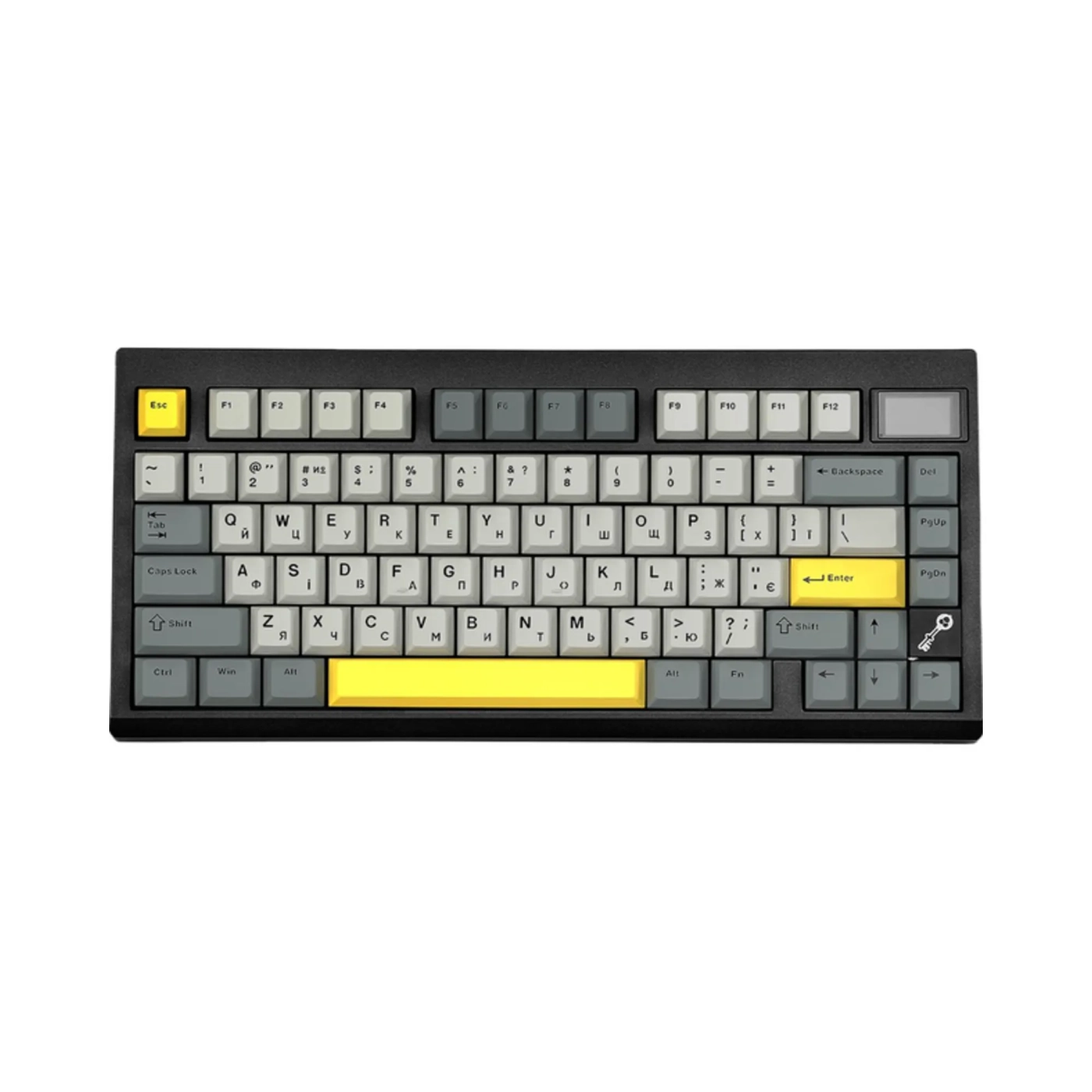 Купить Клавиатура EPOMAKER TH80 Pro V2 Sea Salt Silent Switch Hot-Swap RGB Black (TH80-PROV2-B-SS) - фото 1