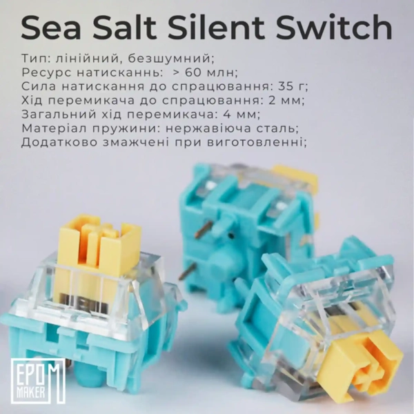 Купить Клавиатура EPOMAKER TH80 Pro V2 Sea Salt Silent Switch Hot-Swap RGB Black (TH80-PROV2-B-SS) - фото 6