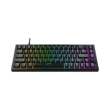 Купити Клавіатура Xtrfy K5 68 keys Kailh Red Hot-swap RGB UA Black (K5-RGB-CPT-BLACK-R-UKR) - фото 2