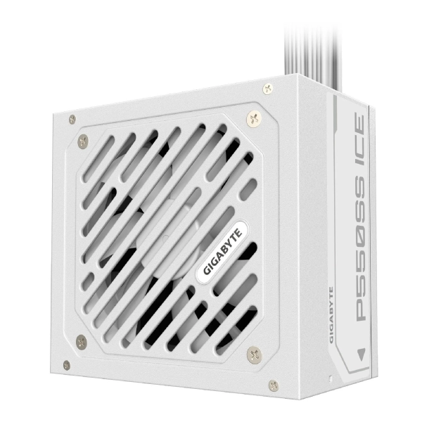 Купити Блок живлення GIGABYTE P550SS 550W 80+ Silver White (GP-P550SS ICE) - фото 3