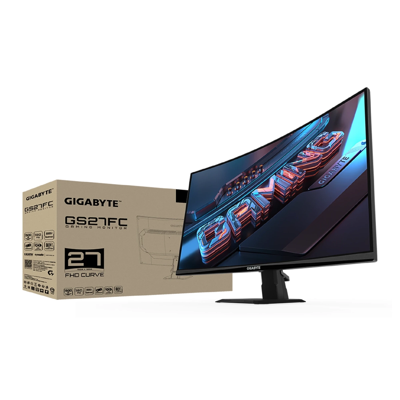 Купить Монитор 27" Gigabyte GS27FC (GS27FС-EK) - фото 9