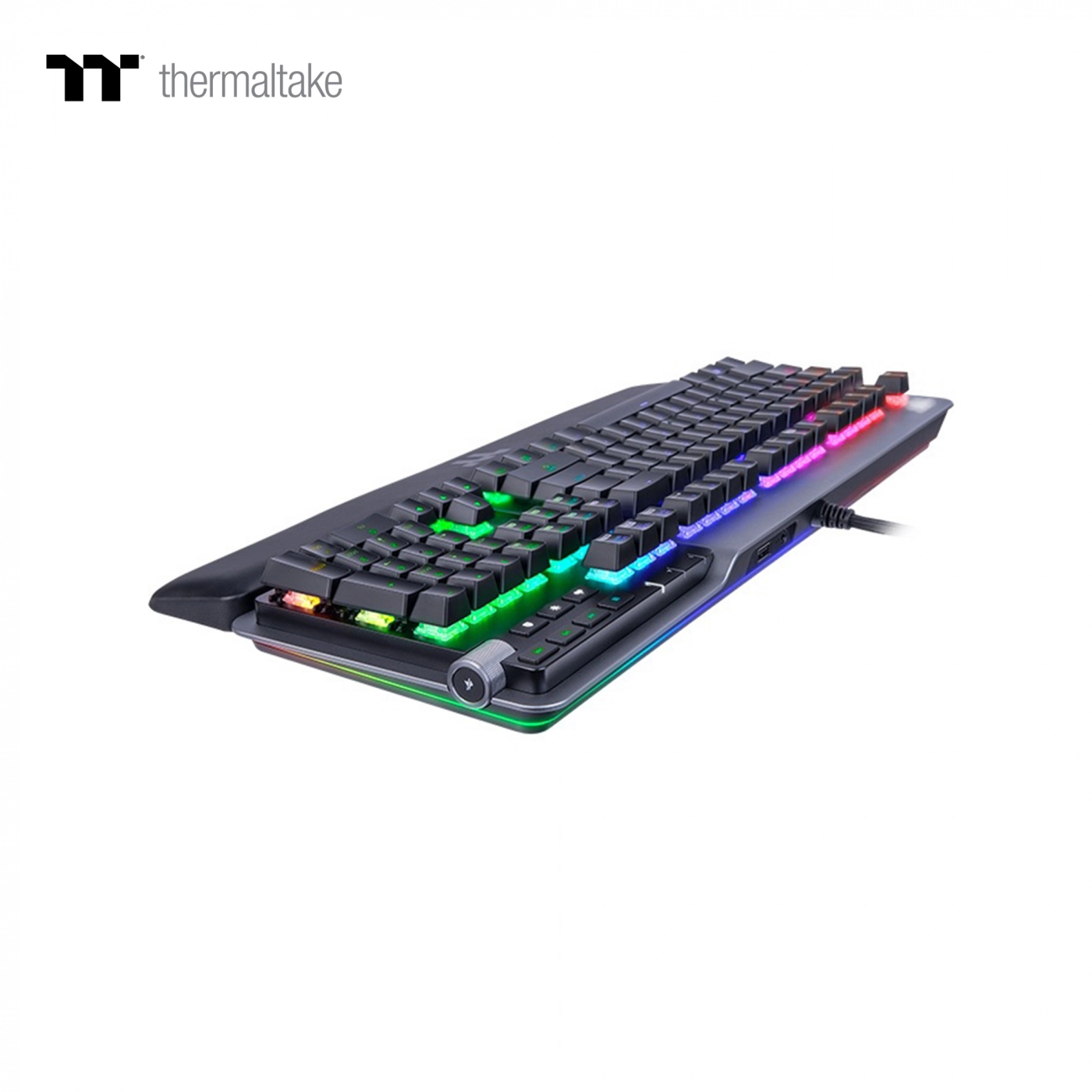 Купить Клавиатура Thermaltake ARGENT K5 RGB Gaming Keyboard Cherry MX Speed Silver - фото 5