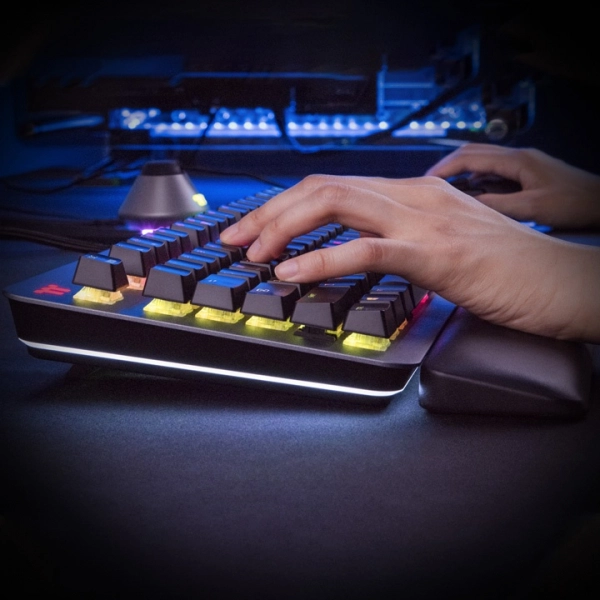 Купить Клавиатура Thermaltake ARGENT K5 RGB Gaming Keyboard Cherry MX Speed Silver - фото 6
