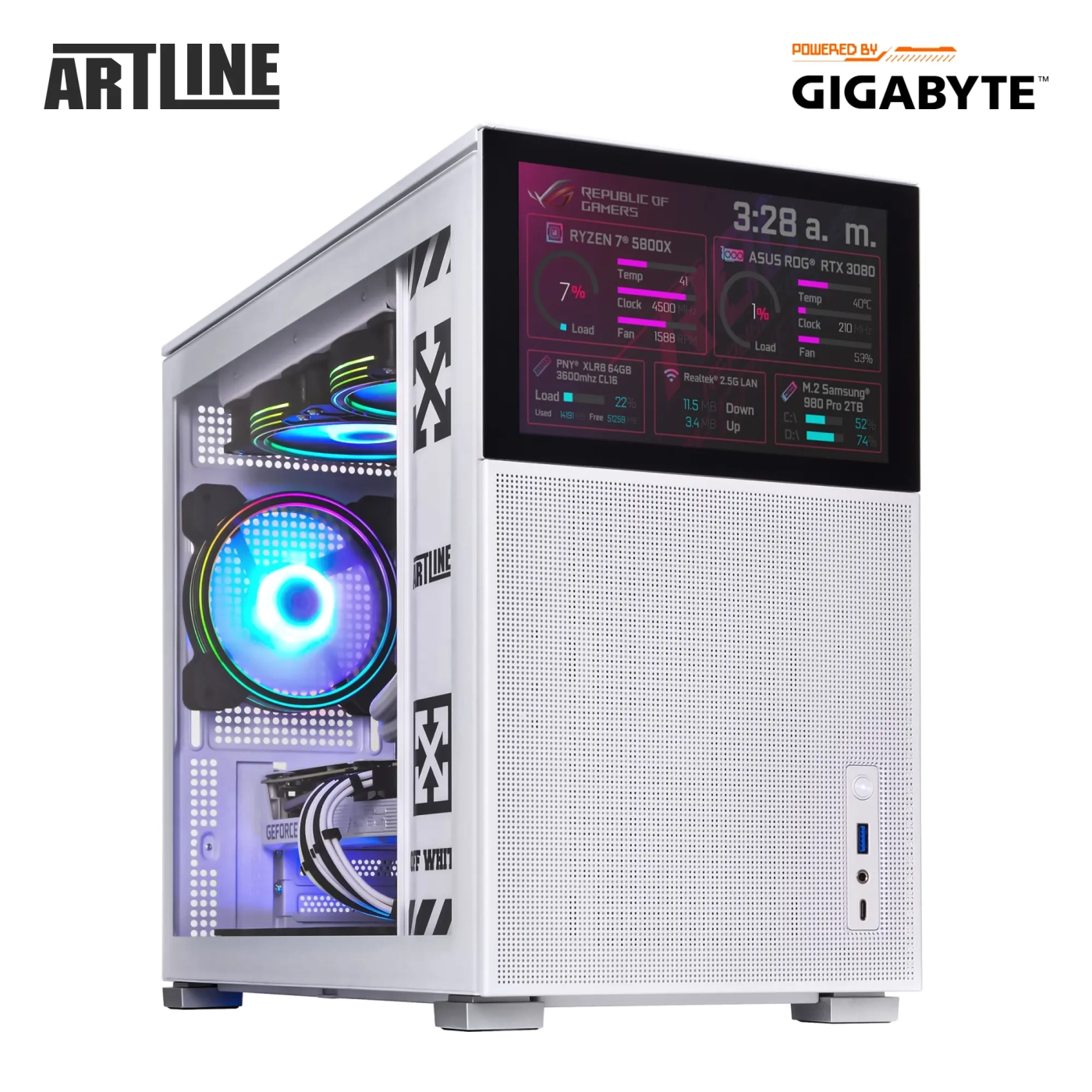 Купить Компьютер ARTLINE Gaming D31WHITE (D31WHITEv82) - фото 12