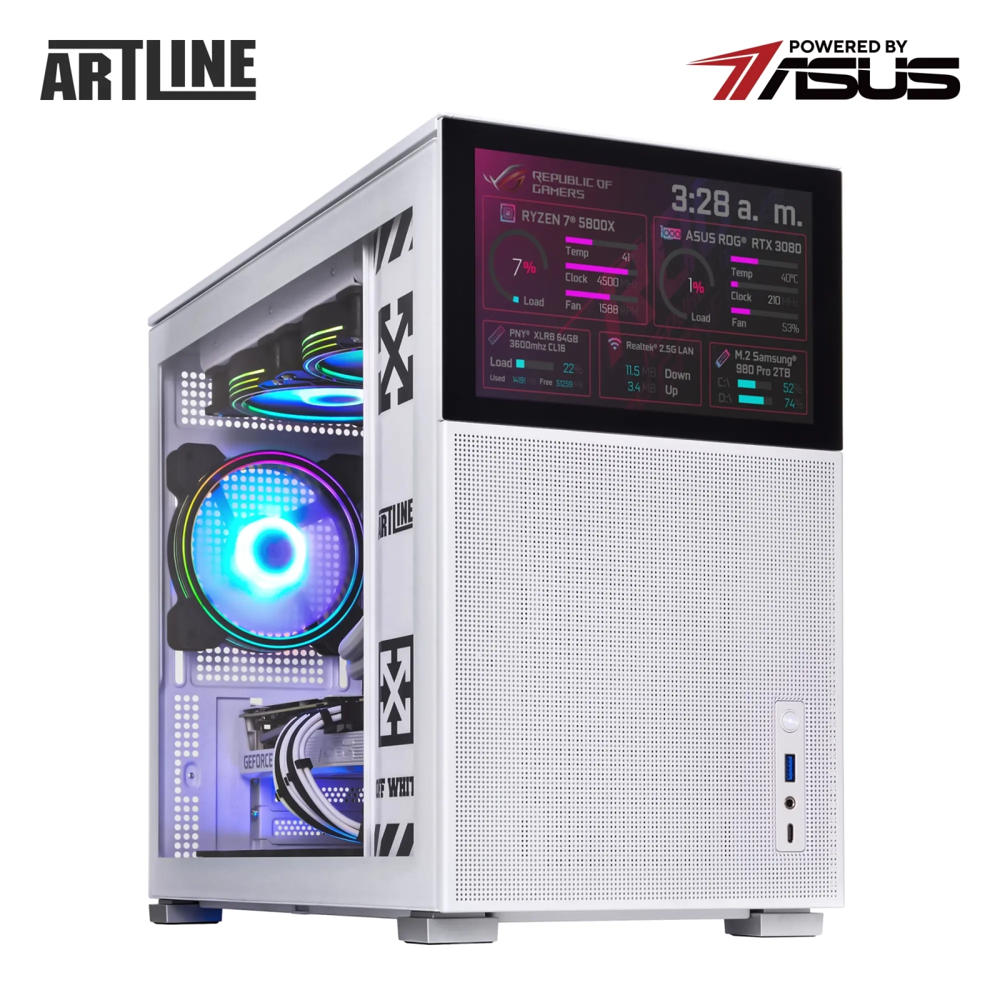 Купити Комп'ютер ARTLINE Gaming D31WHITE Windows 11 Home (D31WHITEv104Win) - фото 15